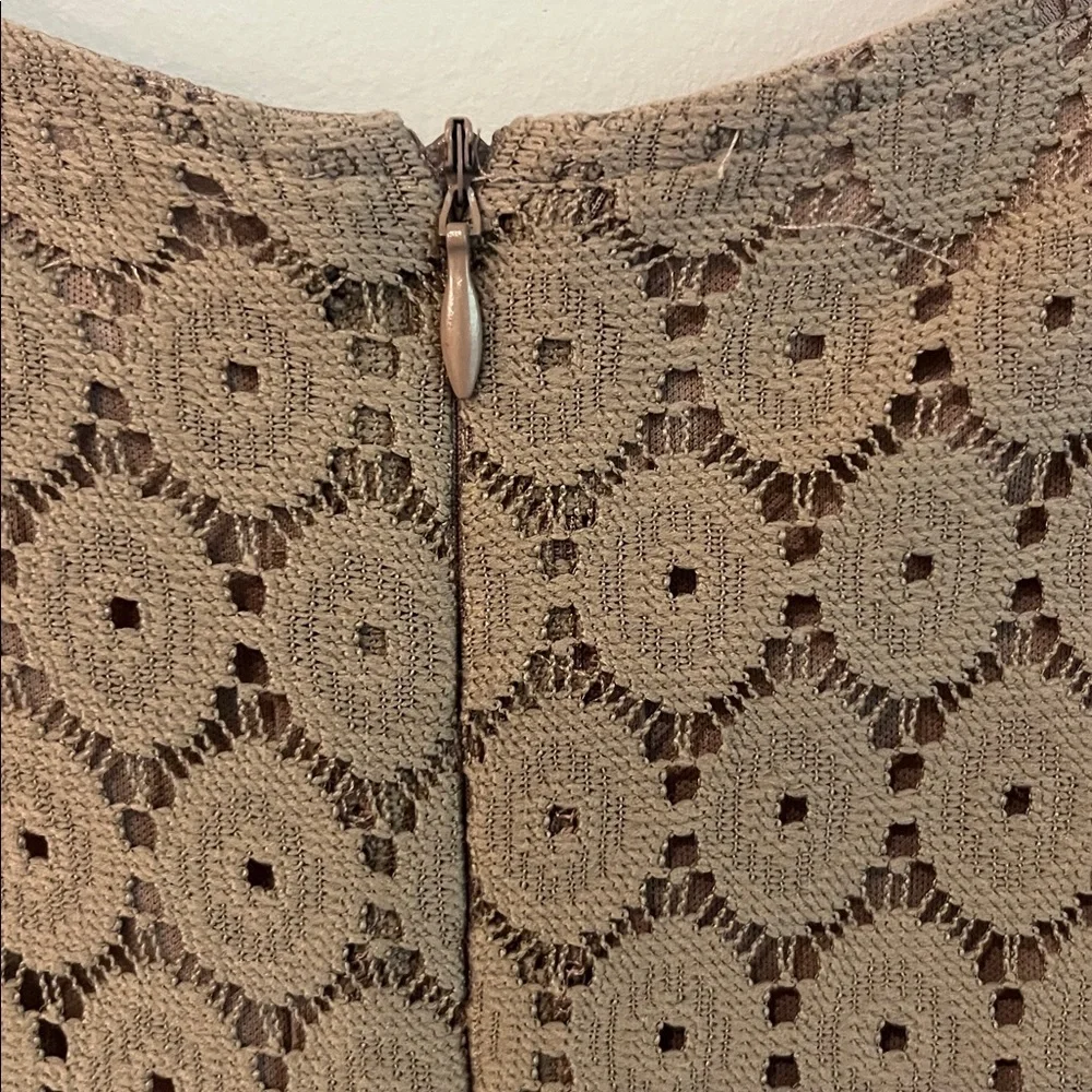 Rabbit Rabbit Rabbit Beige Lace Overlay Dress - Picture 6 of 8